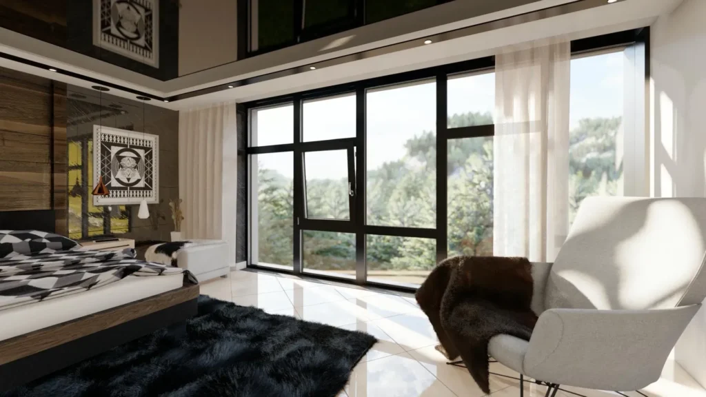 Aluminum windows
