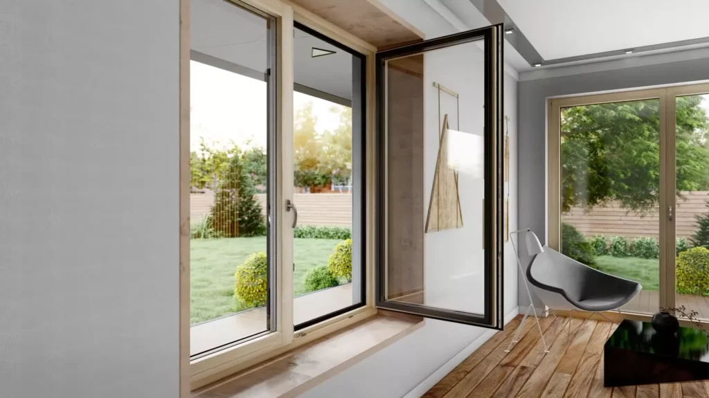 Aluminum-clad windows