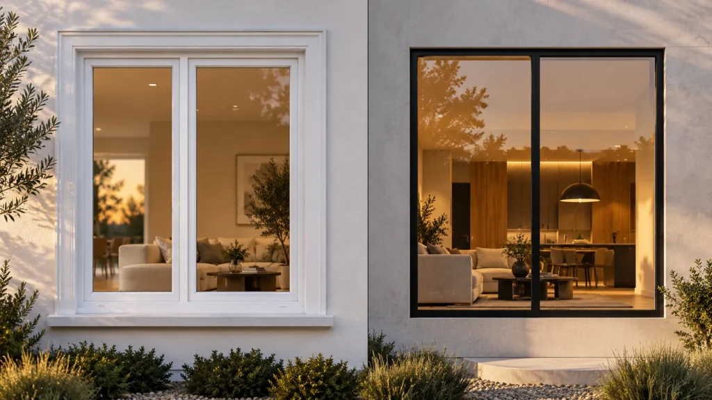 vinyl or aluminium windows