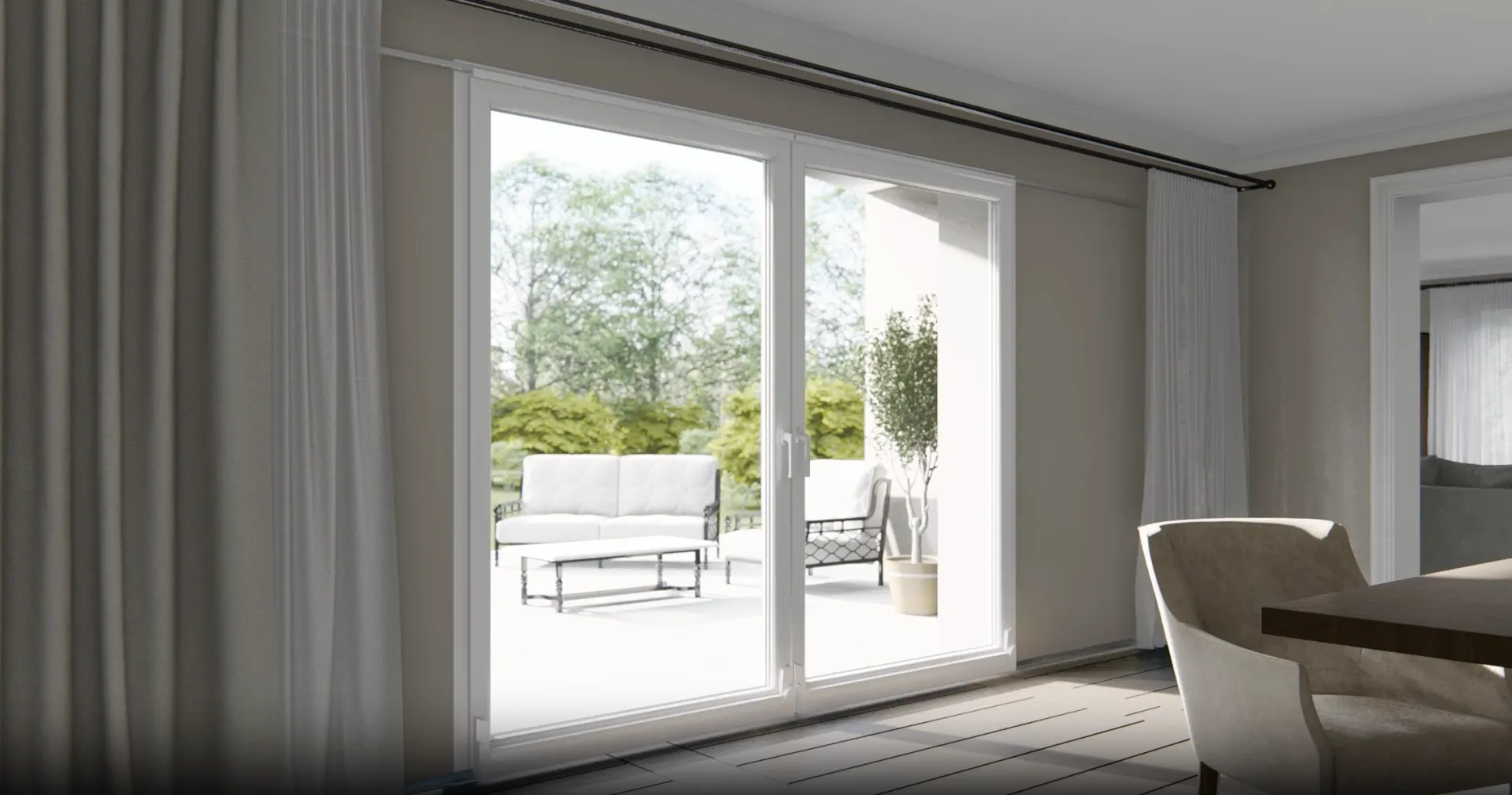 Vinyl Patio Doors in Edmonton & Calgary