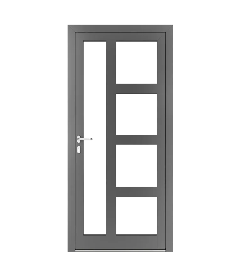 Spacers in aluminium doors – Example #11