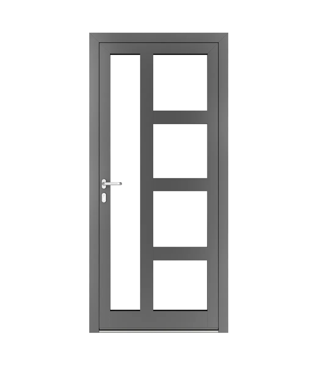 Spacers in aluminium doors – Example #11