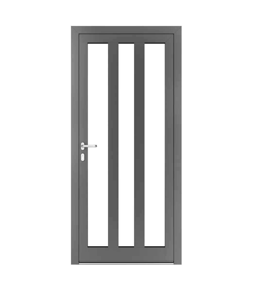 Spacers in aluminium doors – Example #5