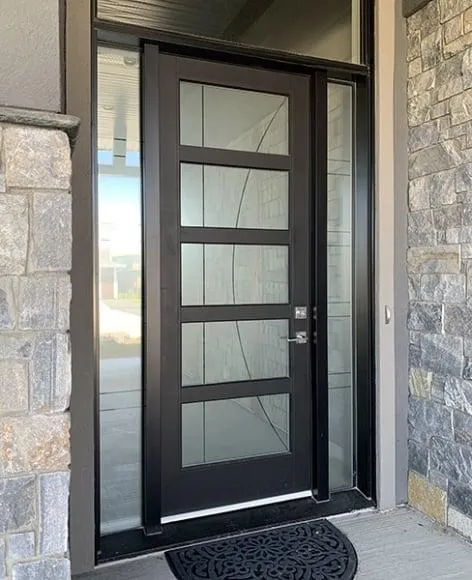 Modern Door Installation in Olds